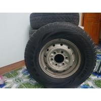 ราคา ล้อกะทะ ขอบ14 6รู พร้อมยาง 5 วง (มือสอง) (360776252)