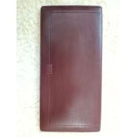 ราคา กระเป๋าสตางหนังแท้สีน้ำตาลแดง daks (มือสอง) (360785880)