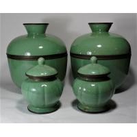 ราคา ชุดผอบ โถมีฝา โบราณ ชุด2คู่ (มือสอง) (360784704)