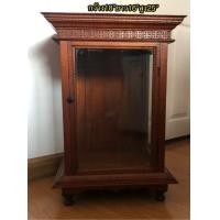 ราคา ตู้ไม้สักโบราณ (มือสอง) (360780108)