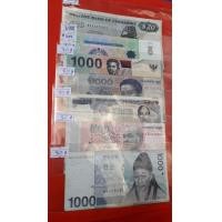 ราคา ขายธนบัตรต่างประเทศมือ2ผ่านใช้สภาพสวยมี7ใบราคา200 (มือสอง) (360510111)