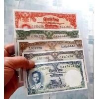 ราคา ธนบัตรแบบที่ 9 โทมัส 5 ฉบับ เลขสวย (มือสอง) (360776256)