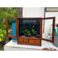 ราคา ตู้ปลาไม้สัก (มือสอง) (360765685)