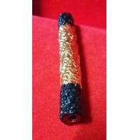 ราคา ตะกรุดไตรมาส ปี 48 หลวงพ่อจำลอง วัดเจดีย์แดง (สีดำ) มหาอุฒ ยาว 3 นิ้ว (มือหนึ่ง) (354185392)