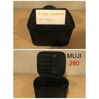 ราคา กระเป๋าใส่เครื่องสำอาง muji ไซส์ M (มือสอง) (360762954)