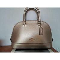 ราคา Coach แท้ สีทองเมทัลลิค (มือสอง) (360762395)