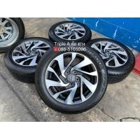 ราคา ✨สภาพน้องๆป้ายแดง✨ล้อแม็ก Honda Civic FC ขอบ 16 สีเทาหน้าเงา พร้อมยาง 215-55-16 Hankook ปี 19 (มือสอง) (360331797)