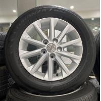 ราคา ล้อพร้อมยาง Camry 16 ล้อสวยสภาพดีทั้งชุดไม่มีรอยใหม่มากค่ะ (มือสอง) (360763140)