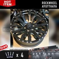 ราคา ล้อแม็ก สายลุย นาวาร่า ออฟโรด ขนาด ไซส์ 18นิ้ว กว้าง 9 นิ้ว Color สีดำ (มือหนึ่ง) (360774380)