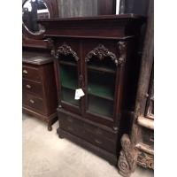 ราคา ตู้ไม้สักโบราณ (มือสอง) (360445065)