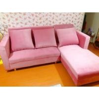 ราคา ขายโซฟาทรง L (แอล) เนื้อผ้า ขนาด 2 เมตร (มือสอง) (360768372)