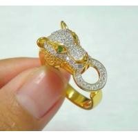 ราคา แหวน Gold แบรนด์ Cartier หัวเสือ cartier (มือสอง) (360769046)