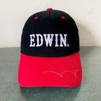 ราคา หมวก Edwin สีดำ-แดง (มือสอง) (359208324)