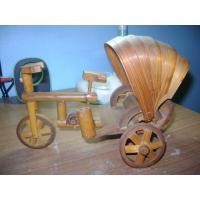 ราคา รถสามล้อถีบเล็กเนื้อไม้ สำหรับโชว์ (มือสอง) (360773139)