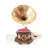 ราคา เครื่องเล่น แผ่นเสียง ปากแตร ทองเหลือง สะสม A2 (มือสอง) (360769749)