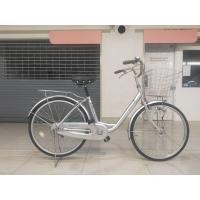 ราคา จักรยาน แม่บ้านญี่ปุ่น คุณภาพสูง เฟรมอลูมิเนียม จักรยาน แม่บ้านญี่ปุ่น คุณภาพสูง เฟรมอลูมิเนียม สีบรอนด์เงิน แฮนด์อลู มิเนียม ตะกร้า สแตน (มือสอง) (359845838)