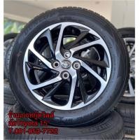 ราคา ขายล้อพร้อมยางใหม่ New Toyota Yaris 15”ใส่รุ่นVios ได้เลย สภาพสวยใหม่ทั้งชุด สุดคุ้มค่ะ (มือหนึ่ง) (360748585)