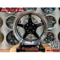 ราคา ล้อแม็กใหม่ขอบ15 เวล D1F 15 กว้าง7.5 ออฟ35 สีดำขอบเงา (มือหนึ่ง) (353902529)
