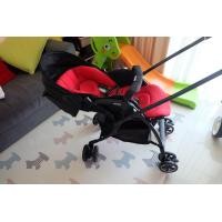 ราคา ขายรถเข็นเด็ก APRICA รุ่น LUXUNA COMFORT สีแดงดำ (มือสอง) (355514432)