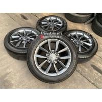ราคา ล้อแม็ก Honda Civic FC รุ่นใหม่ล่าสุด ขอบ 16 สีเทากัน พร้อมยาง 215-55-16 Dunlop ปี 19 สวยๆ (มือสอง) (359922970)