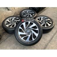 ราคา ✨ล้อแม็กป้ายแดง✨Honda Civic FC ขอบ 16 สีเทาหน้าเงา พร้อมยางป้ายแดง 215-55-16 Hankook ปลายปี 20 ใหม่กริ๊บๆ (มือสอง) (360739429)