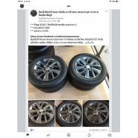 ราคา ล้อแม็กซ์ Nissan Almera Sportech 15 พร้อมยางบริดโตน 185 65 15 ปี 18 (มือสอง) (360188711)