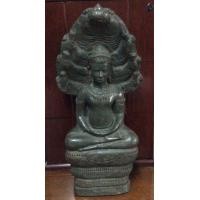 ราคา พระบูชากลวงพ่อศิลาหน้าตัก8นิ้วสูง21นิ้วเนื้อโลหะสนิมเขียว (มือหนึ่ง) (360753919)