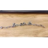 ราคา สร้อยข้อมือเงินแท้ Pandora แท้ ชามร์9อัน เพิ่มข้อต่อความยาวพิเศษ (มือสอง) (359150455)