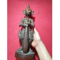 ราคา ท้าวเวสสุวรรณไม้แกะสูง14นิ้วหลวงปู่ทิม (มือสอง) (360737783)