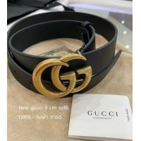 ราคา New Gucci Belt 3cm (มือหนึ่ง) (360740916)