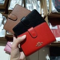 ราคา COACH F11484 MEDIUM CORNER ZIP WALLET (มือหนึ่ง) (360739681)