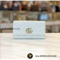 ราคา In​ Stock​ - Gucci​ Wallet​ GG​ Marmont​ Continental (มือหนึ่ง) (360752476)