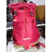 ราคา กระเป๋าเป้Supremeใส่โน๊ตบุ๊คได้ (มือสอง) (360742532)