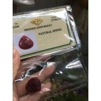ราคา (Wow ลดครึ่งราคา)สปิเนลแท้ 30 กะรัต สีแดงสด หินแท้มีใบเซอร์ ไม่พอใจยินดีคืนเงิน (มือหนึ่ง) (352495322)