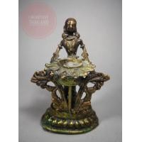 ราคา เชิงเทียนทองเหลืองเก่าจากอินเดีย (มือสอง) (360754937)