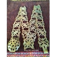 ราคา เข็มขัดโบราณกะไหล่เงินขนาด 37 นิ้วของเก่า ของสะสม (มือสอง) (360742562)