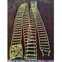 ราคา เข็มขัดเก่าโบราณเนื้อทองเหลืองแบบถัก ของเก่า ของหายาก (มือสอง) (360742317)
