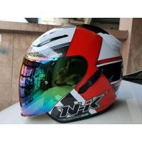 ราคา หมวกกันน็อคเปิดหน้า NHK R1 (มือสอง) (360746176)