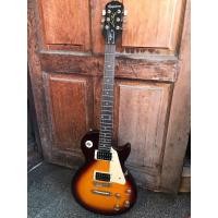 ราคา กีตาร์ไฟฟ้า EPIPHONE 100 สภาพสวยพร้อมสองกระเป๋า (มือสอง) (360733061)