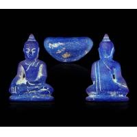 ราคา พระแก้วกรุฮอด หินจุยเจียสีน้ำเงิน ศิลปะเชียงแสน ขนาดห้อยบูชา ขนาดองค์พระ 1.1 x 1.7 นิ้ว.สภาพสวย (DD2582) (มือสอง) (360735110)