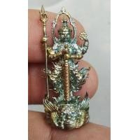 ราคา 6262-รูปหล่อท้าวเวสสุวรรณ กฐิน 63 บันดาลทรัพย์ บันดาลโชด ครูบาวิรุต ญาณสํวโร วัดสันมะเหม้า จ.เชียงราย เนื้อทองแดงผิวรุ้ง (มือสอง) (359521479)