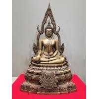 ราคา พระพุทธชินราช​ ขนาด​บูชา​ รุ่นสมโภชน์ 639ปี เนื้อทองเหลือง​ ปี2539​ องค์​ใหญ่​ (มือสอง) (353375132)