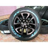 ราคา ล้อแม็กแท้ Toyota Revo Rocco(V.2) ขอบ 18 พร้อมยางใหม่ Dunlop Grandtrek AT25 (แก้มขาว) 265 60 18 ปลายปี 2020 เทิร์นได้ รับบัตร (มือหนึ่ง) (360734852)