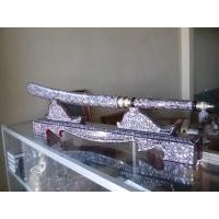 ราคา มีดดาบเหล็กน้ำพี้ 29นิ้ว ฝังมุก (มือหนึ่ง) (347026824)