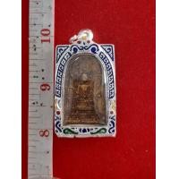 ราคา พระสมเด็จ วัดระฆัง พิมพ์ใหญ่ ปรกโพธิ์ เนื้อผง พร้อมตลับเงินลงยา (มือสอง) (360734570)