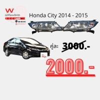 ราคา ไฟหน้า ฮอนด้า ซิตี้ 2014-2015 Headlight Honda City 2014-2015 (มือสอง) (360730897)