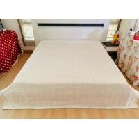 ราคา ผ้าคลุมเตียง ขนาด 7-8 ฟุต ผ้าป่านสีขาวครีมปักลายตาราง ขอบถักลายงาน Handmade (สภาพใหม่) มือสองขายตามสภาพ สินค้าญี่ปุ่น-เกาหลีแท้ (มือสอง) (360721831)