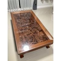 ราคา โต๊ะไม้สัก โต๊ะกลางรับแขก (มือสอง) (360715372)