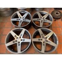 ราคา ล้อ Benz AMG 18" ไม่แท้ made in taiwan F8.5 R9.5 สภาพยังสวยอยู่ สีเดิมๆ (มือสอง) (356922666)