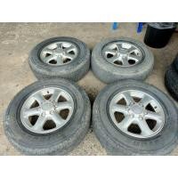 ราคา ล้อแม็ก isuzu ขอบ 16 6รูแถมยางบริสโตนชุดที่22 (มือสอง) (357095088)